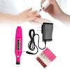 Electric Nail File Set With Portable Grinder For Manicure Enthusiasts And Nail Art Practice