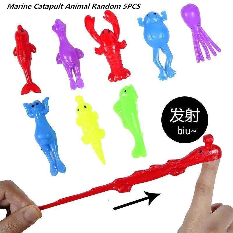 Novelty Creative Slings Dinosaur Toy Fun Tricky Slings Target Dinosaur Decompression TPR Toy