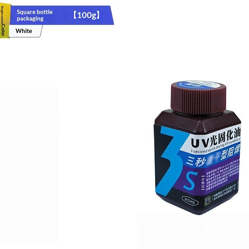 3 Second Fast Curing UV Curable Solder High Conductivity for Circuit Board Repair Electronic Soldering Work
