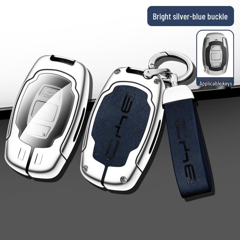 BYD E5 Suri/S7/F3/Song/G5/Qin/F0/L3 Metal Key Fob Case for Older Models
