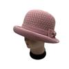 Breathable Knitted Sun Hat New Fashionable Style with Raised Brim Stylish Mom Hat for Summer Sun Protection