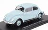 Volkswagen Beetle 1200 1960 (Light Blue) 1/24 Scale Diecast Model Car with Plastic Case [Imported]