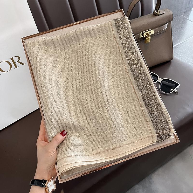 Fashion Women Winter Warm Wool Scarf Shawl Luxury Solid Silk Embroidery Pashmina Design Lady Wraps Bufanda Headkerchief