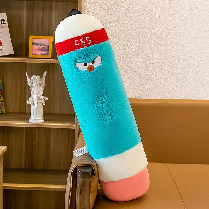 

Plush Pencil Cartoon Toys Long Strip Doll Girls Kids Birthday Gifts Holiday 50cm синий