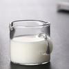80ml High Borosilicate Glass Cup with Spout Glass Cup Mugs Milk Coffee Utensils Insulated Clear Cup Suitable For Espresso