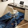 Office Rug Jack Skellington, Halloween Town Theme 3D Printed Anti-Slip Rug-Machine Washable for Living Room