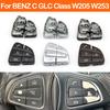 W205 W253 Car Steering Wheel Button Menu Phone Control Push Cover Replacement For BENZ C GLC Class C200 C300 GLC260 0999050200