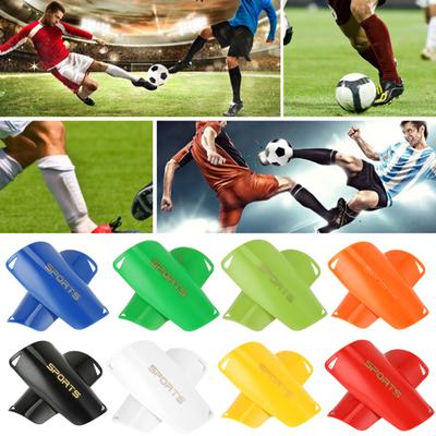 1 Pair Mini Soccer Shin Guards Anti-Slip Kids Teens Adults Soccer Players Miniature Shin Pads Protectors Football Games Protective Equipment