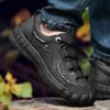 Frühling und Herbst Neue Outdoor-Freizeitschuhe Herren Retro Business Lederschuhe Herren Lederschuhe Wasserdicht Rutschfest Wanderschuhe