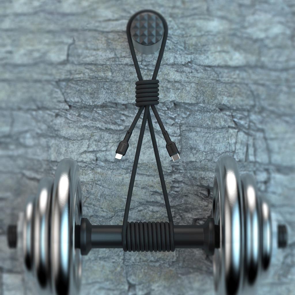 Kabel przewód USB-C PD 240W 2m - czarny