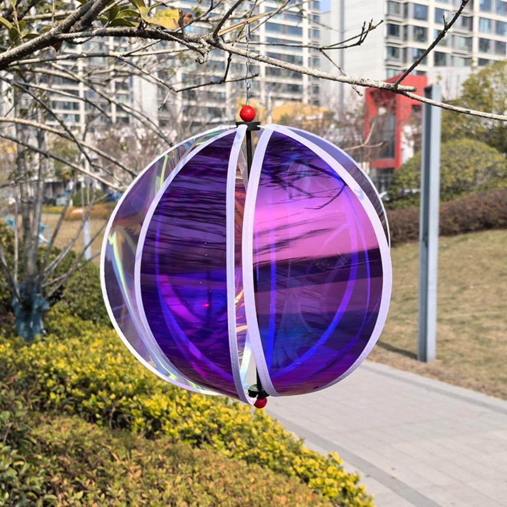 Transparentes Material Heißluftballon Windrad Buntes Design Kunststoffmaterial Heißluftballon Laterne Handgefertigtes Handwerk