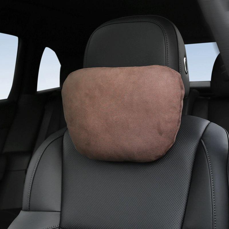 Nick Car Headrest Lumbar & Neck Support Pillow for Maybach S-Class, Mercedes, Tesla & AITO