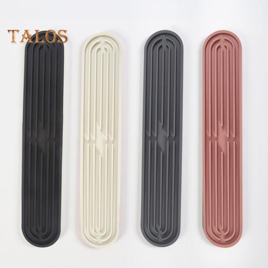 Drain Mat Flexible Silicone Sink Drain Pad Anti-Slip Silicone Countertop Protection Mat for Home