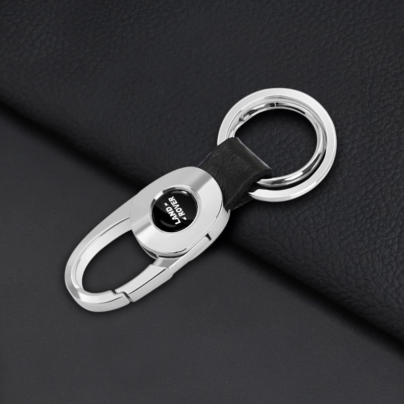 Neuer Auto-Schlüsselanhänger Schlüsselring Schlüsselband Autoemblem Styling für Land Rover SVR Discovery Velar Evoque Freelander Range Rover L322 Autozubehör