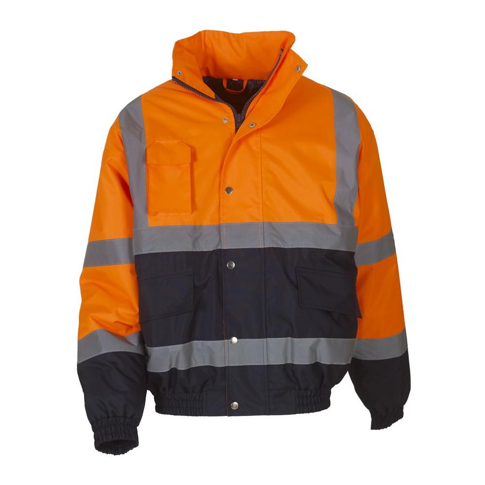 Yoko Hi-Vis Two Tone Bomber Jacket