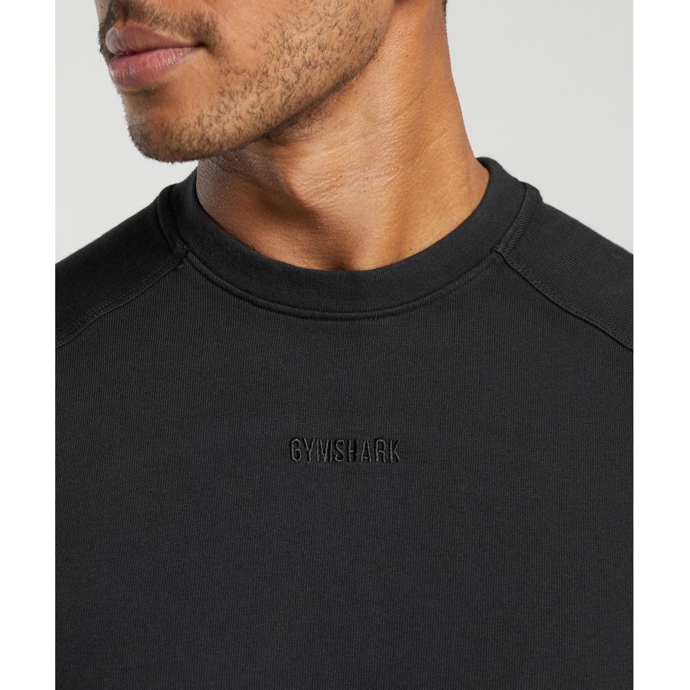 Gymshark Heavyweight Tank Black A2c1q Bb2j