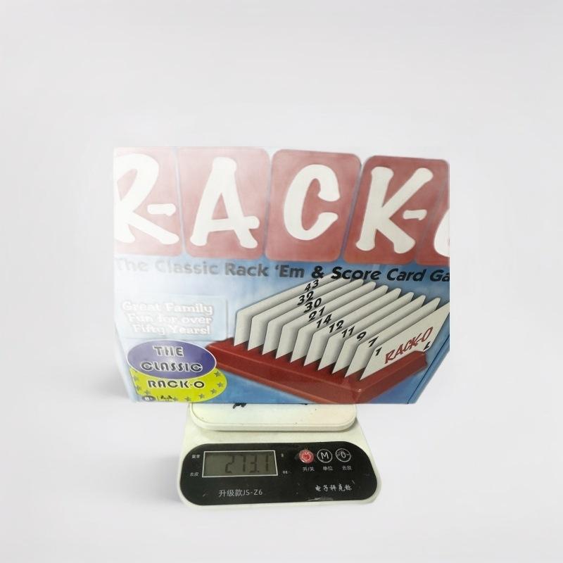 Rack-O Klassiek Tafelspel Families Bordspel voor 2-4 Spelers