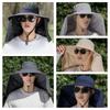 Neck Protection Women Visor Cap Cloth Summer Bucket Hat Foldable Fisherman Hat  Outdoor