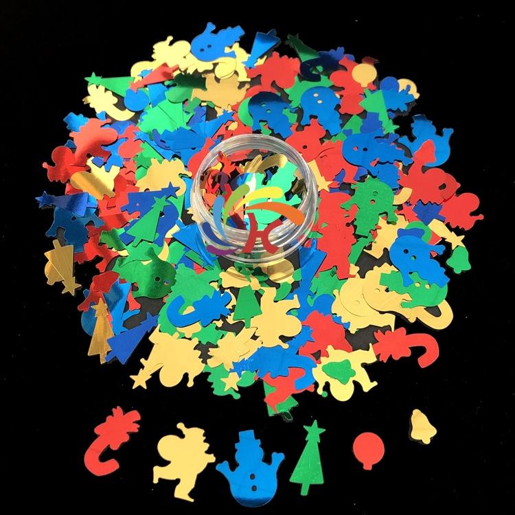 Bulk Other Christmas Decorations Chunky Mix Glitter Shapes for Resin Art Glitter