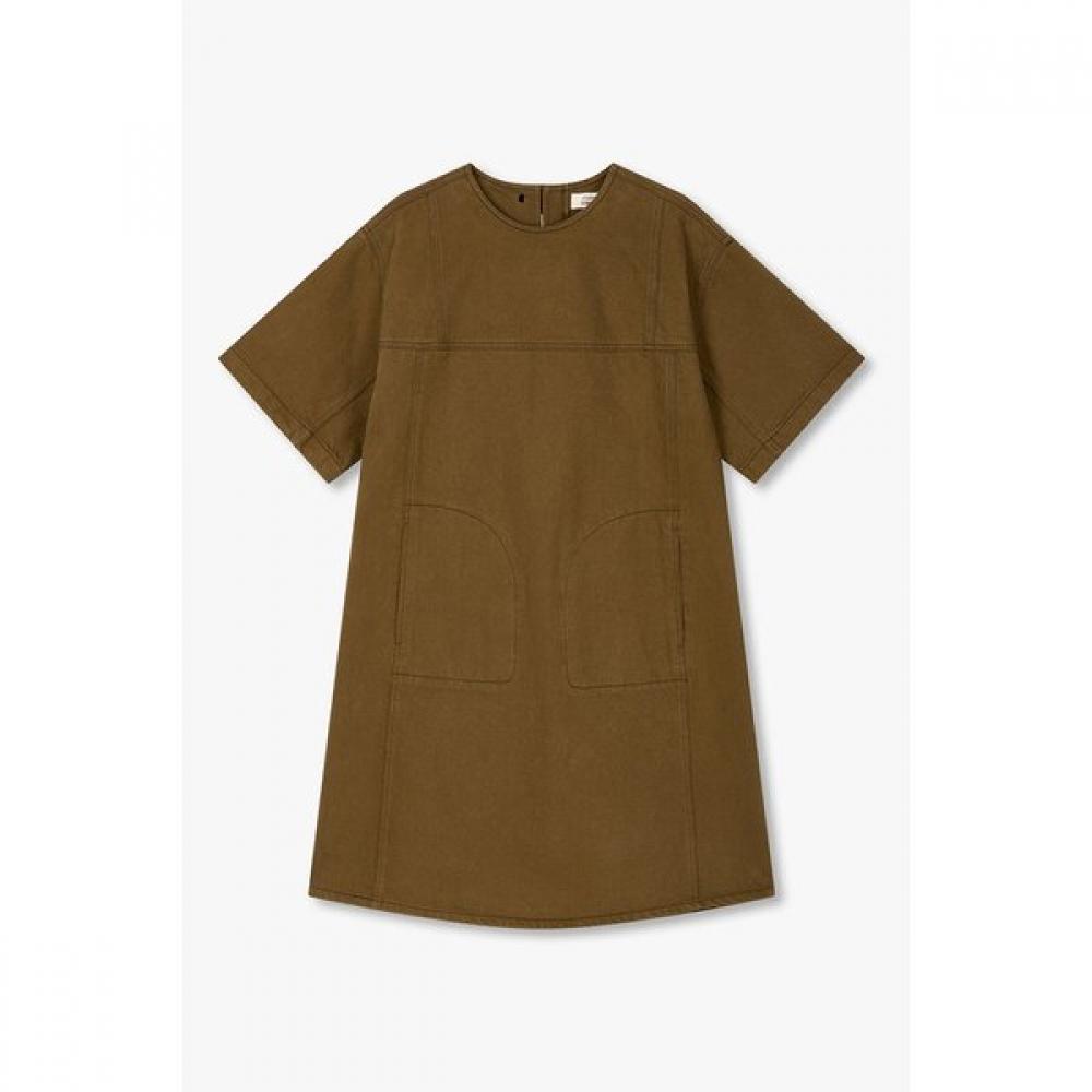 Studio Tomboy Heavy Twill Tunic Dress 9105341109ar 56 (navy)/One size