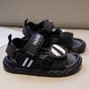 Children's sandals boys summer soft-soled beach shoes 2025 new non-slip middle-aged and older children's sports sandals boys summer