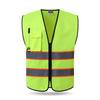 High Visibility Reflective Vest Working Clothes Motorcycle Cycling Sports Outdoor Reflective Safety Clothing Reflective Jacket