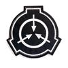 SCP Foundation Logo Gestickt Moral Patch Aufkleber Klettverschluss Abzeichen