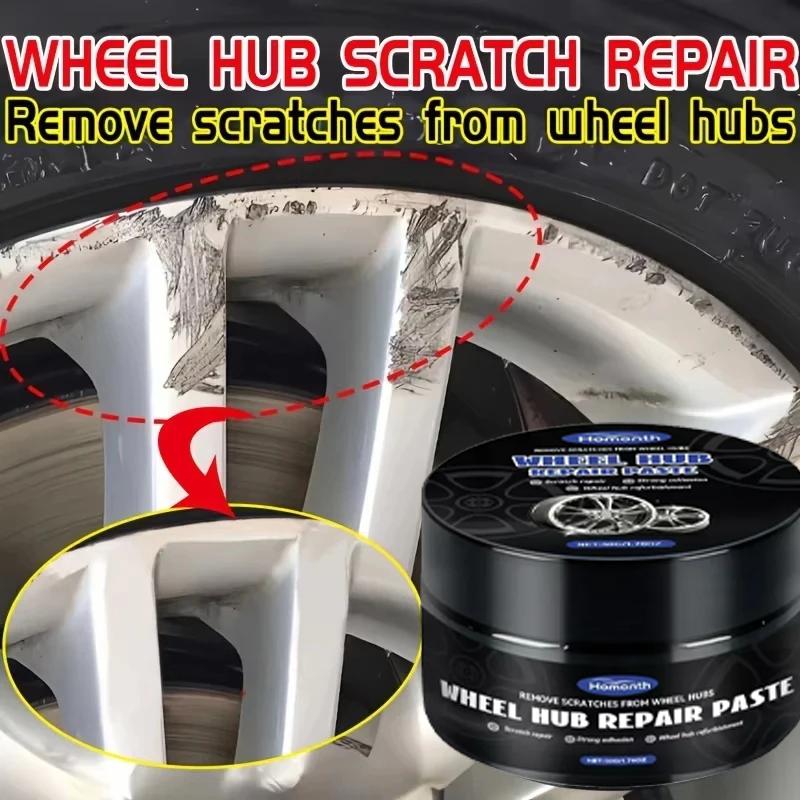 Wheel Hub Repair Paste, Remove Scratches From Car Rims, Restore Shine & Refurbish Wheels