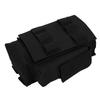 Molle Radio Pouch Mini Radio Holder Bag Waterproof Walkie Talkie Holster with Side PocketsBlack
