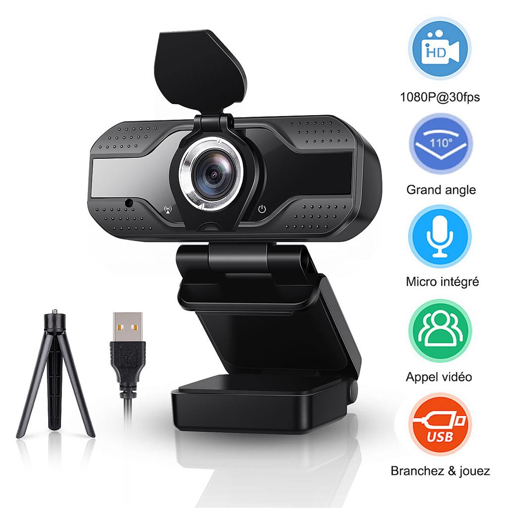 Buy HD Webcam With Mic Rotatable PC Desktop Web Camera Cam Mini ...