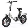 Isinwheel U4 Stadt Vorort Erwachsenen Elektrofahrrad 500W Elektromotor 16 Zoll Reifen faltbares Stadt Vorort E-Bike