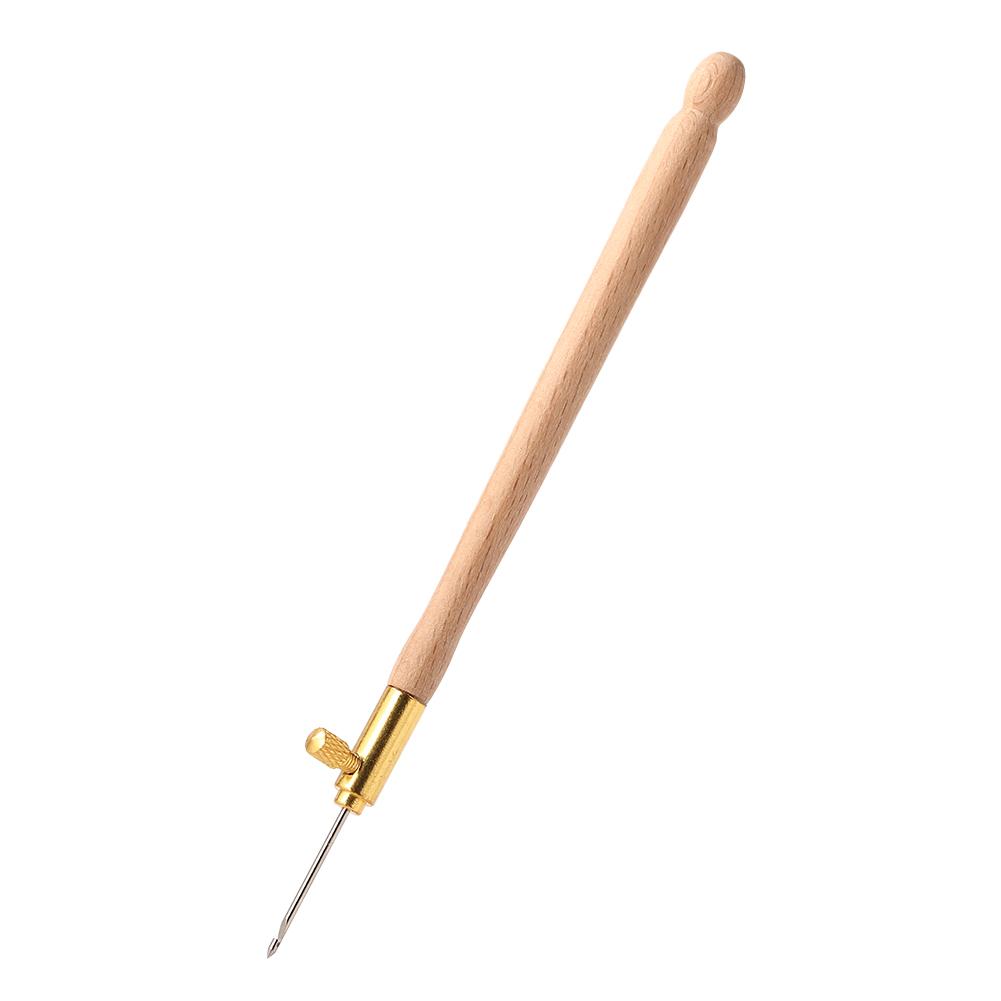 Cheap DIY Embroidery Punch Needle Crochet Hook with 3 Needles French