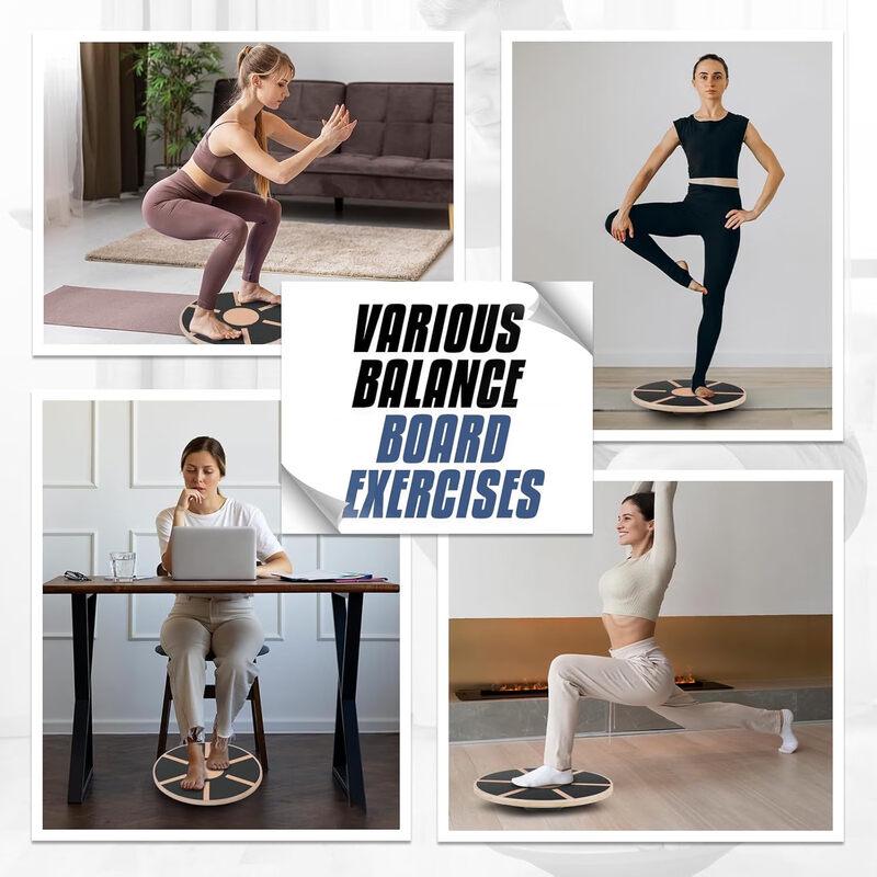 Wooden Round Balance Board