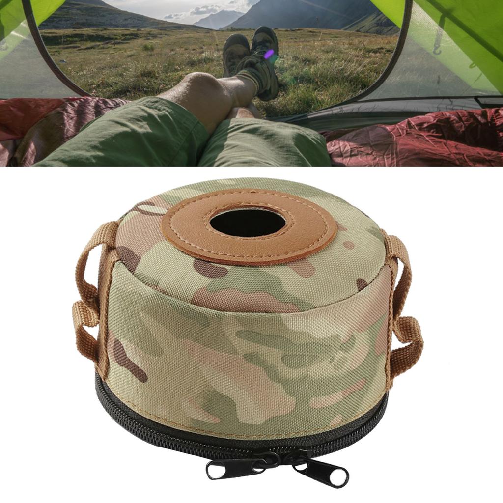 Mini Gas Tank Protective Case Thermal Insulation Fuel Cylinder Storage Bag for Outdoor Camping
