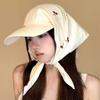 Plaid Sunscreen Beach Hats Sweet Peaked Cap Casual Headscarf Baseball Cap  Sports