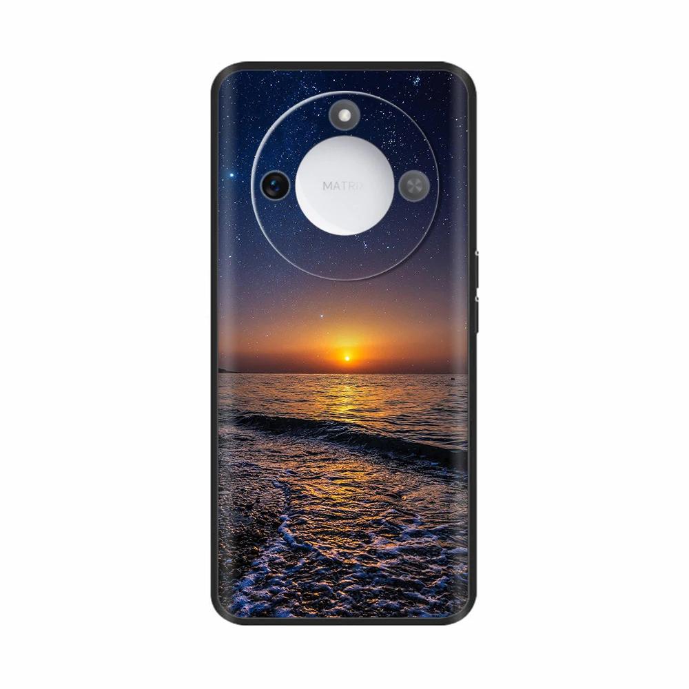 Shockproof Phone Case For Honor X9c Smart Case Cover Honor X60 Fundas Soft Black Silicone Protective Shell For Honor X9c Smart