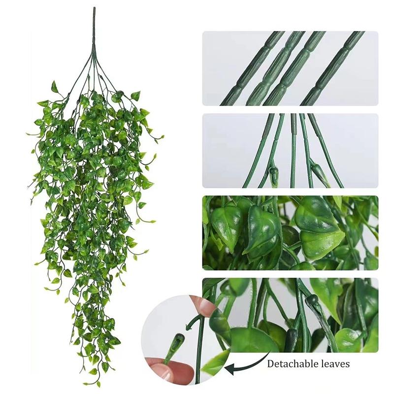 Artificial Plant Decoration Artificial Flowers Long Vines Morning Glory Flowers Yard Garden Decors Wedding Decorations