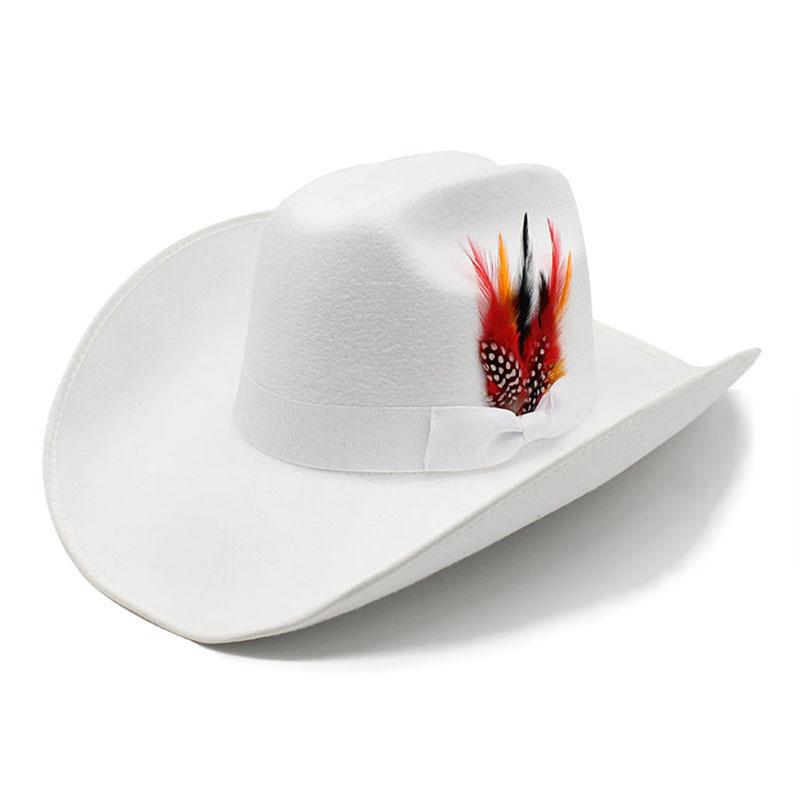 Jazz Hat Season British Ethnic Top Hat Ladies Shade Felt Hat