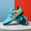 2025 Children's Velcro Football Shoes Boys and Girls Game Broken Nails Primary and Secondary School Students Free Lace-up Professional Training Shoes
