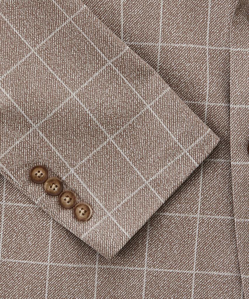 Stco [Summer] Ice Touch Power Stretch Jacket_Beige Check (Slim Fit)_Sejub06Scd