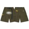 Corteiz Streetwear Short Pants Men Women Alcatraz Ship Print Loose Fit Cotton Shorts
