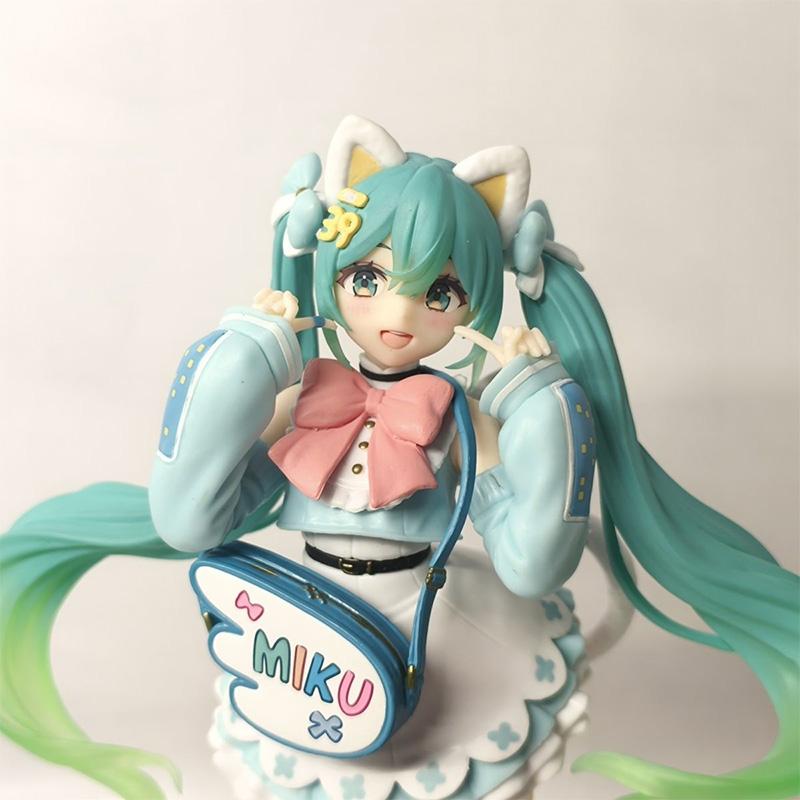 19cm Taito Fancy Ver Hatsune Miku Fashion Figure Anime Figure Model Collector Figurine Toys for Children