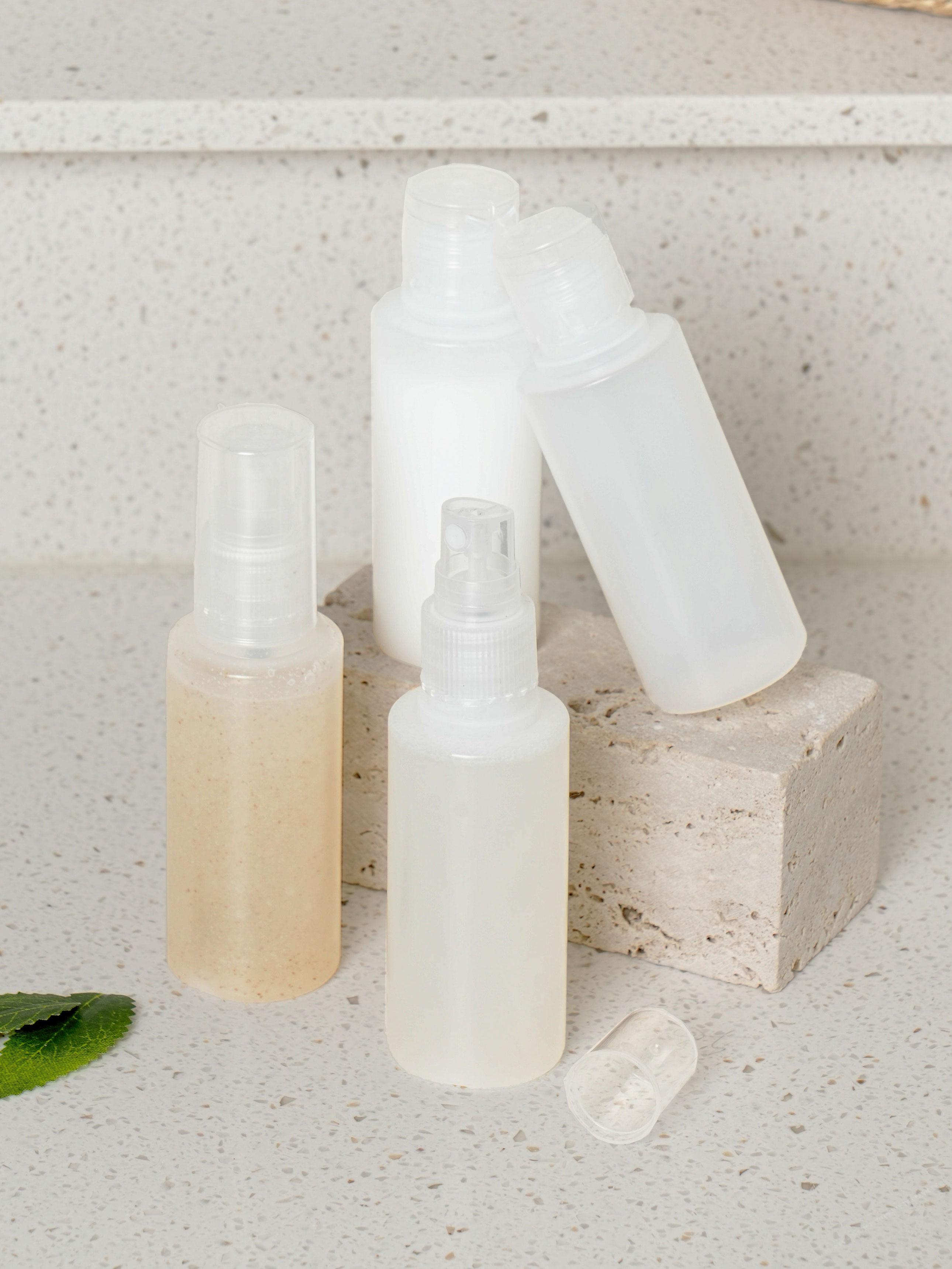 60ml Travel Container Set - 4 Piece Refill Kit 1ea