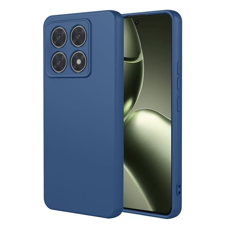 Luksusowe Etui z Płynnego Silikonu do Xiaomi Mi 14T 15T Pro Etui do Xiaomi 14T 15T Pro Matowe Miękkie Ochronne Tylne Etui