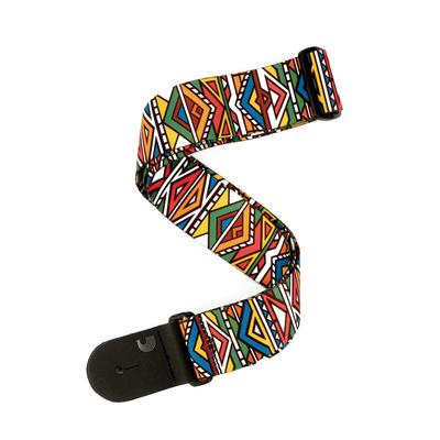 D'Addario Woven Guitar Strap P20S1504 Ndebele [Official Japanese Product]