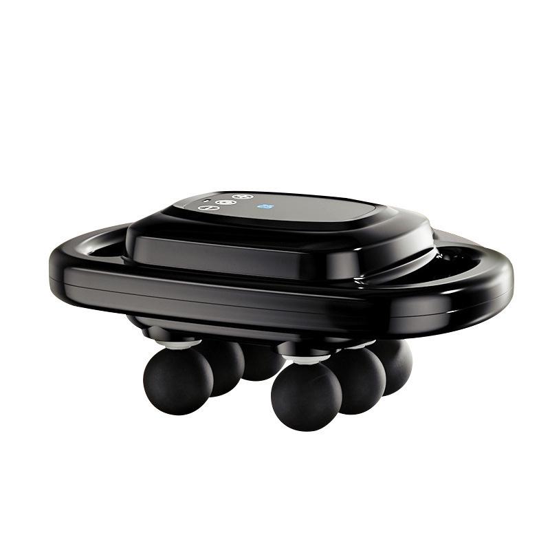 Professional Multi-Head Deep Tissue Massage Gun with High-Frequency Vibration for Muscle Relaxation and Rechargeable Use
