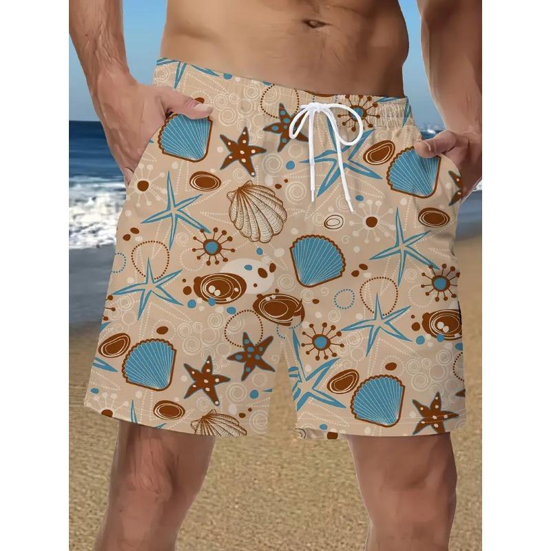 3d Printed Hawaiian Printed Men s Swimsuit Fish Shaped Hawaiian Shorts Men s Summer Swim Shorts Casual Shorts 2025 S