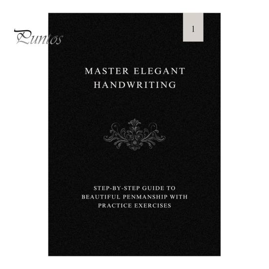 

Листы для практики письма Основы писчей бумаги Легкая портативная бумага для практики письма Инструмент для заметок чёрный