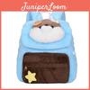 Cartoon Otter Plush Backpack For Girls And Boys With Large Capacity And Stylish Design