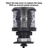 25W LED Marine Navigation Boat Light 2n.m 225° Visibility IP56 Waterproof Masthead Deck Lamp
